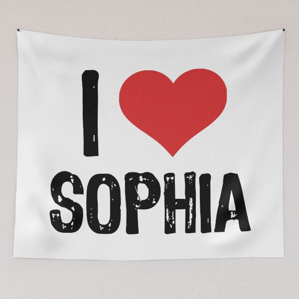Item preview, I Love Sophia designed and sold by The "I Love Everything" Shop.