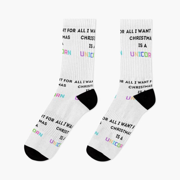 Item preview, All I want for Christmas is Unicorn  designed and sold by girlschance.