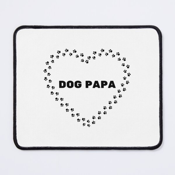 Item preview, Perro Papa Paw Print Corazón designed and sold by tall-beets.