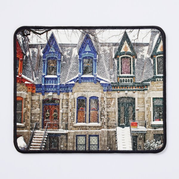 Item preview, Montreal Victorian Architecture - The Enchanted Winter designed and sold by thelonelypixel.