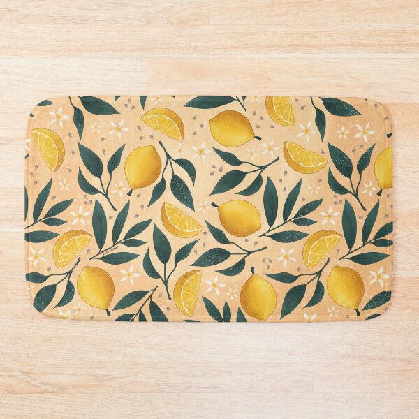 Item preview, Slightly bitter lemons on peach designed and sold by zoefdesign.