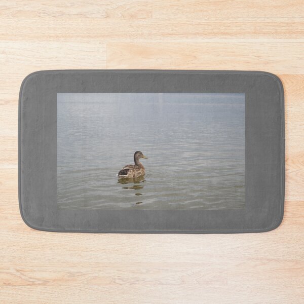 Item preview, Tranquil Swimming Duck designed and sold by thelemmingface.