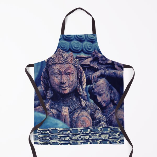 Item preview, Karma? Dharma? Metal Print designed and sold by Swooncake Press.