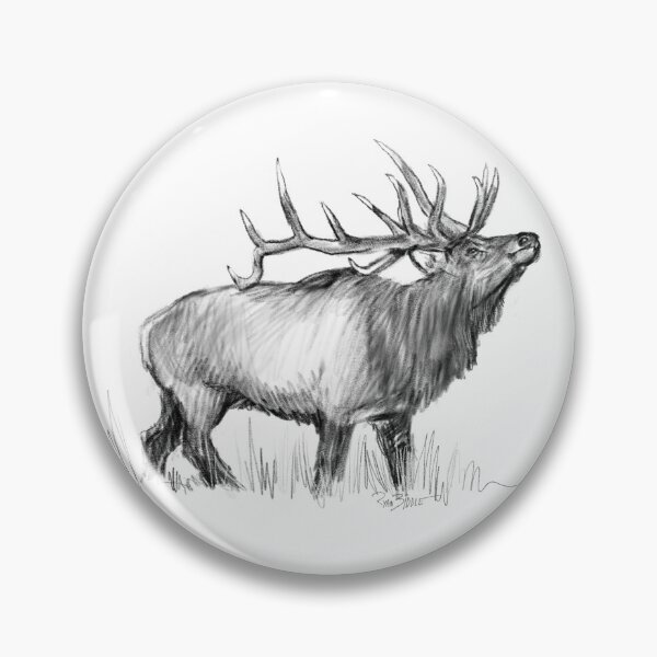 Item preview, The Majestic Elk designed and sold by Ryan Biddle.