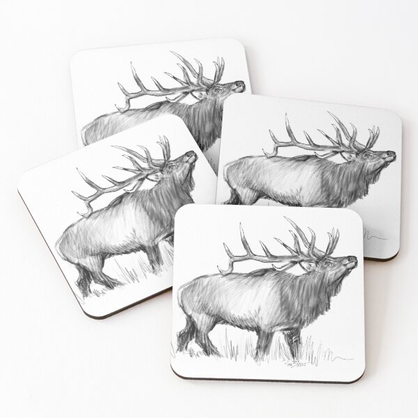 Item preview, The Majestic Elk designed and sold by Ryan Biddle.