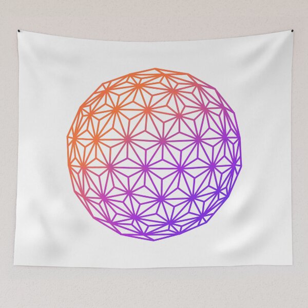 Item preview, Spaceship Earth Emblem (Purple) designed and sold by Tacopia.