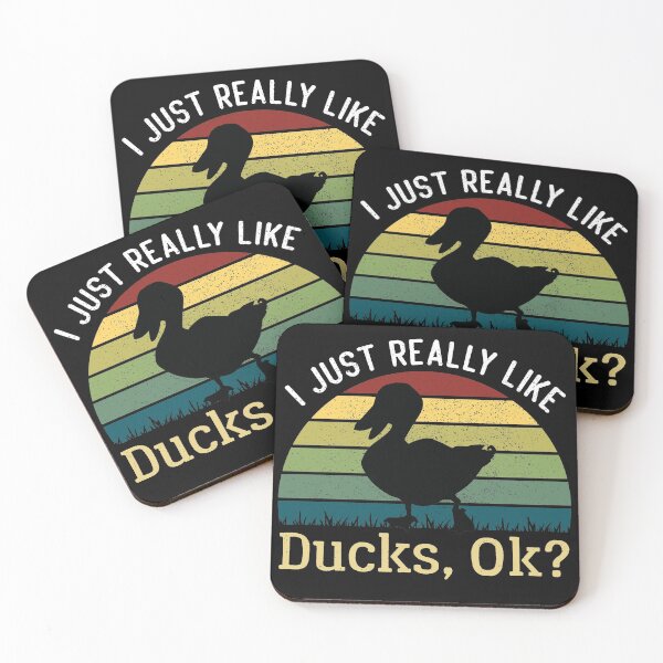 Item preview, Duck Lover Gift, I Just Really Like Ducks Ok  designed and sold by AEOPIN.