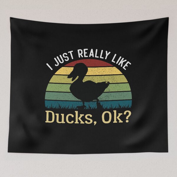 Item preview, Duck Lover Gift, I Just Really Like Ducks Ok  designed and sold by AEOPIN.