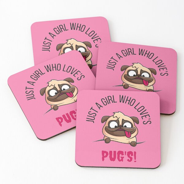 Item preview, CUTE PUG LOVE designed and sold by Kwayako.