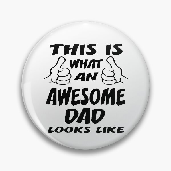 Item preview, This is what an awesome Dad looks like Art Design Happy Apparel Essential Inspiration Joy Mood Funny Cat designed and sold by DesignByHeartUK.