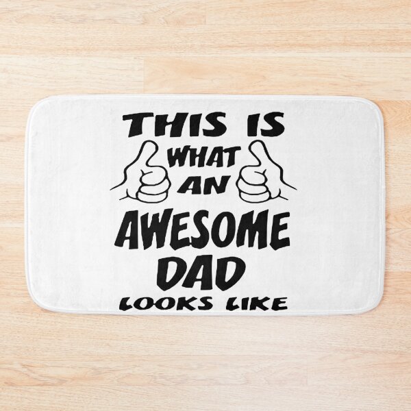 Item preview, This is what an awesome Dad looks like Art Design Happy Apparel Essential Inspiration Joy Mood Funny Cat designed and sold by DesignByHeartUK.