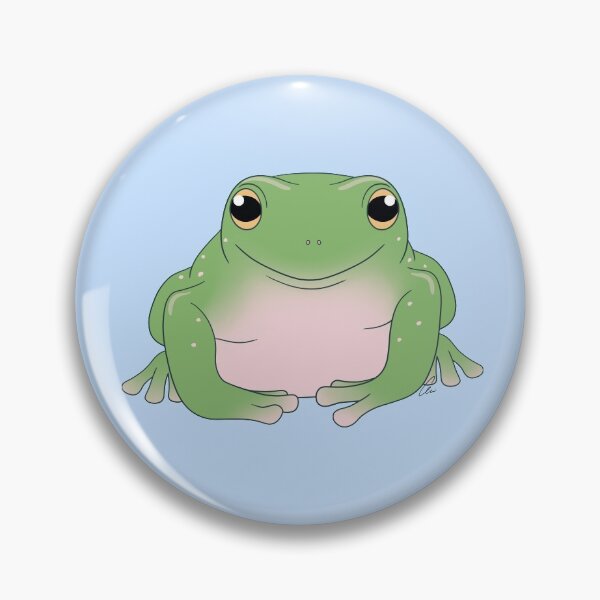 Item preview, Whites Tree Frog or Australian Green Tree Frog, Green Coloration I designed and sold by anacecilia.