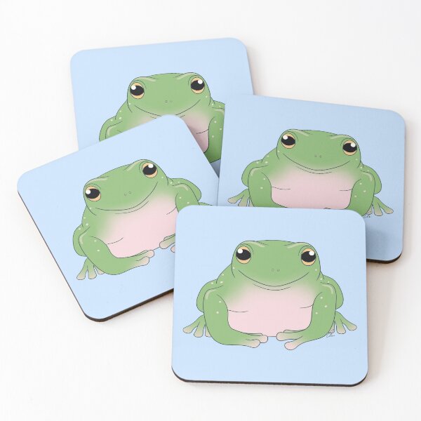Item preview, Whites Tree Frog or Australian Green Tree Frog, Green Coloration I designed and sold by anacecilia.