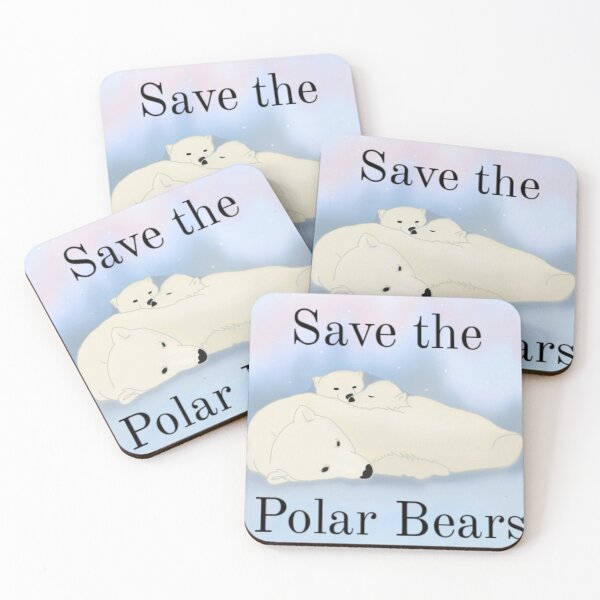 Item preview, Save the polar bears designed and sold by Artistkhg.