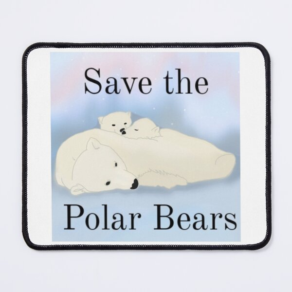 Item preview, Save the polar bears designed and sold by Artistkhg.