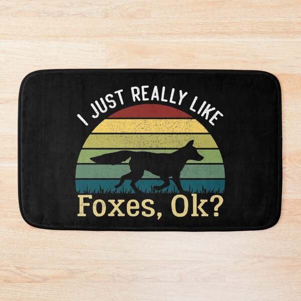 Item preview, Vintage Retro Fox Lover, I Just Really Like Foxes Ok designed and sold by AEOPIN.