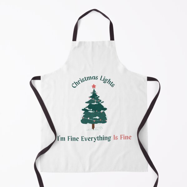 Item preview, I'm Fine Everything Is Fine Christmas Lights designed and sold by czavonarola.