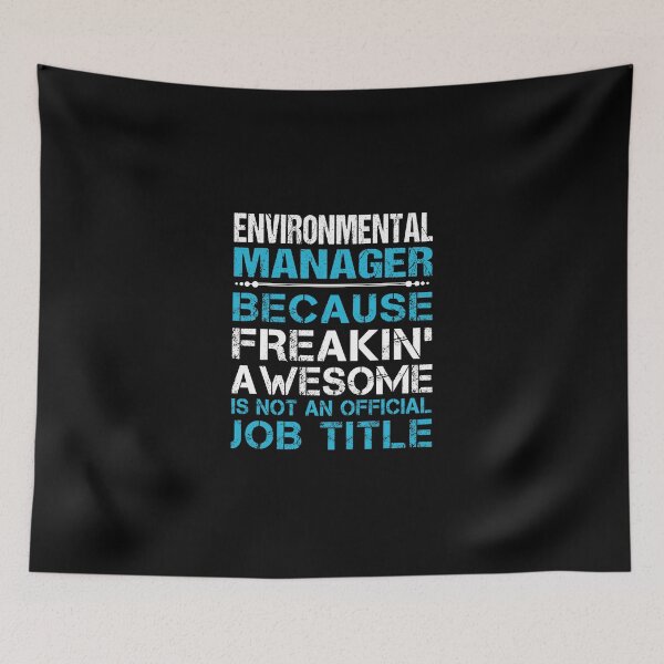 Item preview, Environmental Manager T Shirt - Freaking Awesome Job Gift Item Tee designed and sold by oetate4774.