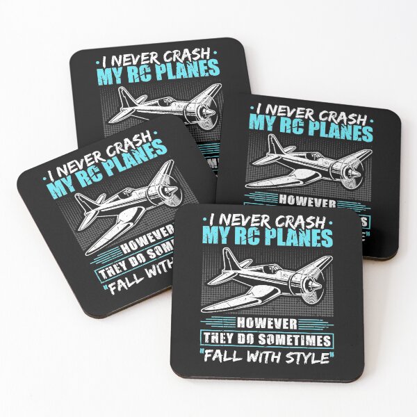 Item preview, I Never Crash My RC Planes Remote Control Model designed and sold by Sinful Charm.