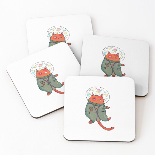 Item preview, Space Cat designed and sold by ArcherAshleyArt.