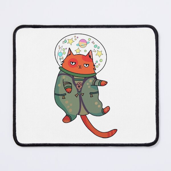 Item preview, Space Cat designed and sold by ArcherAshleyArt.