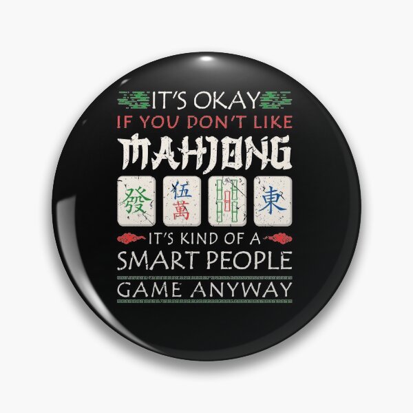 Item preview, Mahjong Smart People Game Chinese Tile Game Master designed and sold by Sinful Charm.
