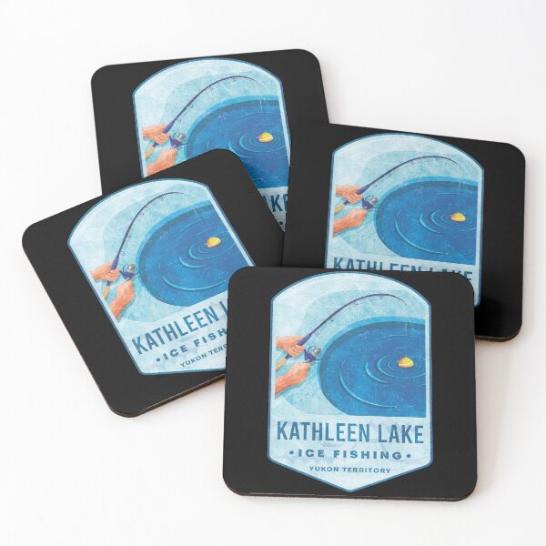 Item preview, Kathleen Lake Ice Fishing Yukon Territory designed and sold by JordanHolmes.