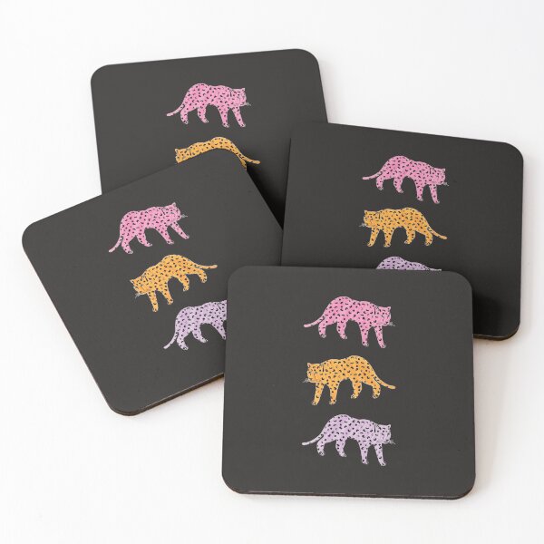 Item preview, Preppy cheetahs Sticker designed and sold by CelineTsoucalas.