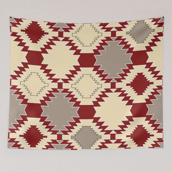 Artikelvorschau, Traditional, ethnic, rustic, geometric, vintage, pattern entworfen und verkauft von Svitac.