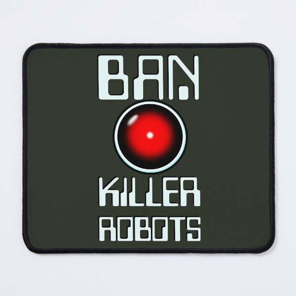 Item preview, BAN KILLER ROBOTS  designed and sold by sandpiperstudio.