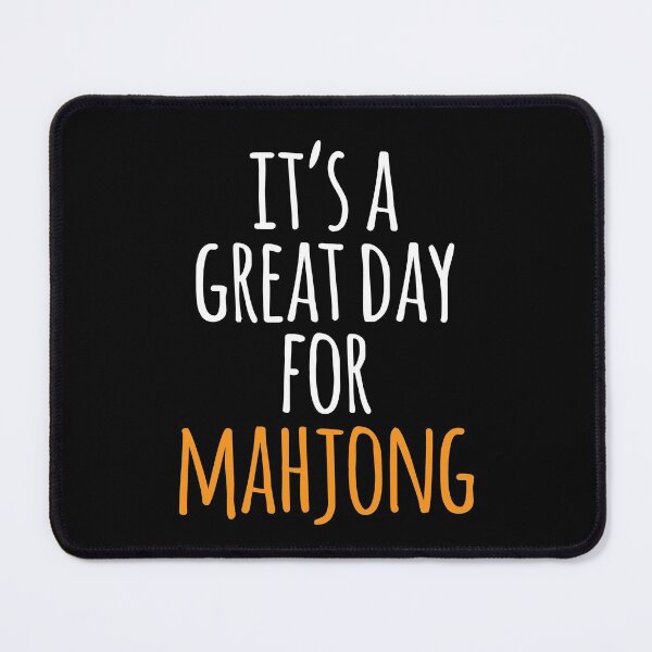 Item preview, It's a Great Day for Mahjong designed and sold by kindxinn.