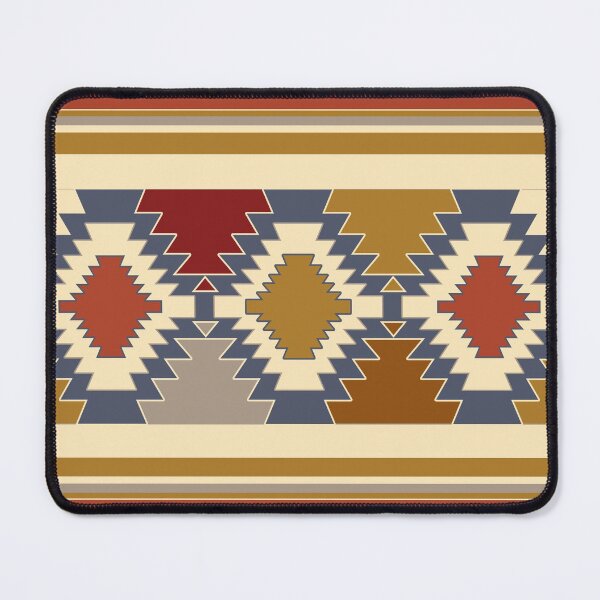Artikelvorschau, Traditional, ethnic, rustic, geometric, vintage, horizontal lines, pattern entworfen und verkauft von Svitac.