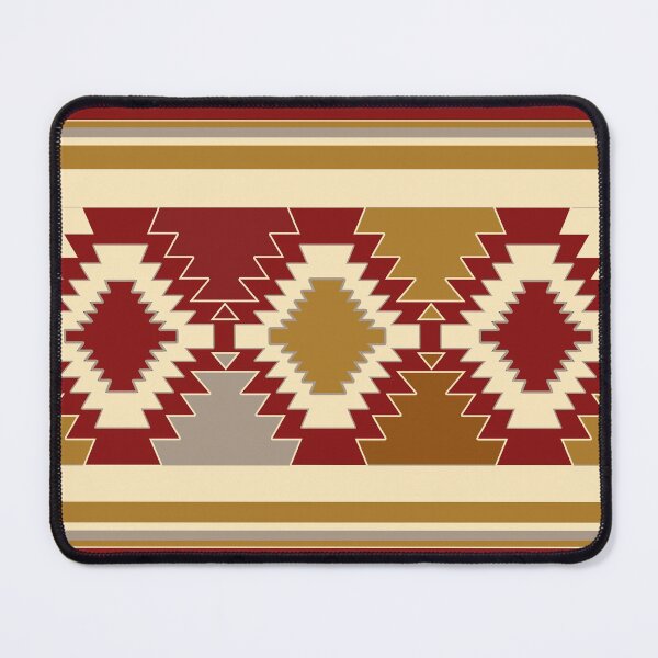 Artikelvorschau, Traditional, ethnic, rustic, geometric, vintage, horizontal lines, pattern entworfen und verkauft von Svitac.