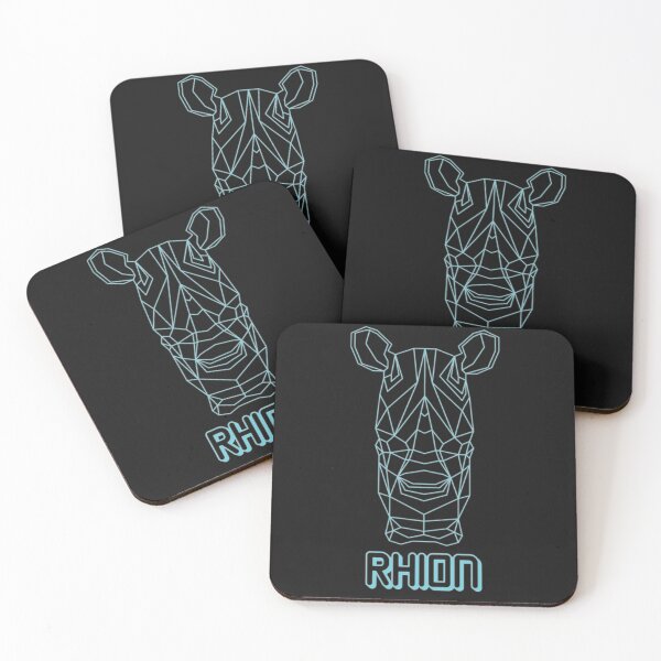 Item preview, geometric rhino designed and sold by capotees.
