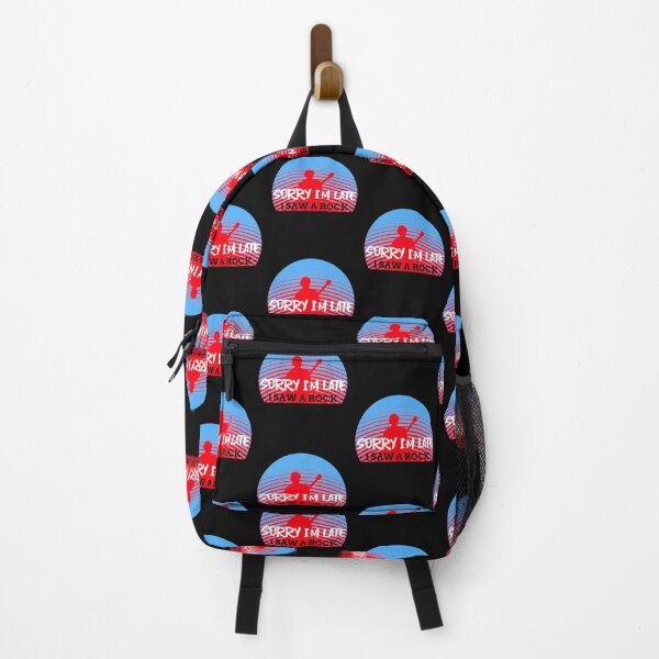 Item preview, SORRY I'M LATE I SAW A ROCK T-SHIRT/STICKER designed and sold by BestCoolStuff.