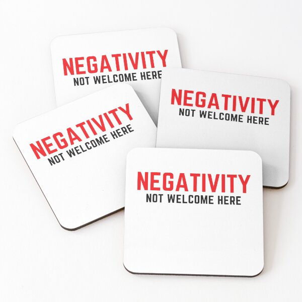 Item preview, Negativity Not Welcome Here 2 designed and sold by KingsManKind.