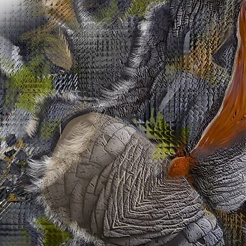 Artwork thumbnail, Blue Slate Abstract by Mike Hansen