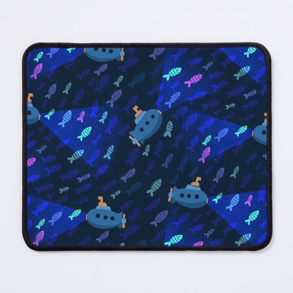 Item preview, Ditsy Submarine Adventure designed and sold by creativinchi.