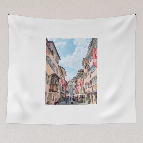 Item preview, Shopping Street in Old Town, Zurich, Switzerland designed and sold by ywphotos.