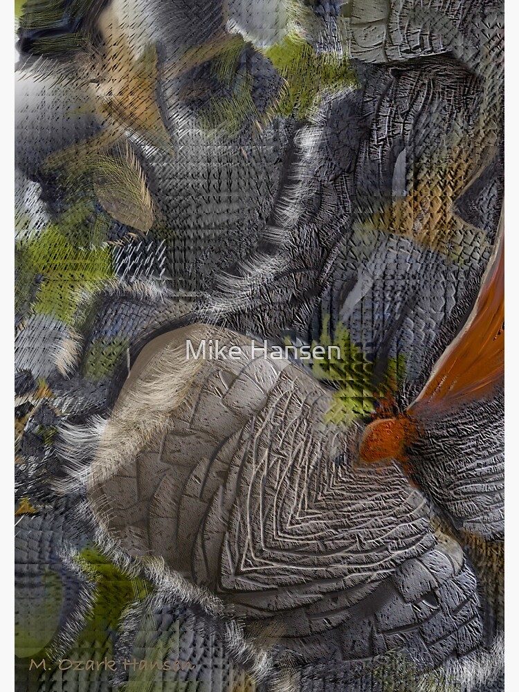 Thumbnail 3 of 3, Journal, Blue Slate Abstract designed and sold by OzarkAkerzFarm.