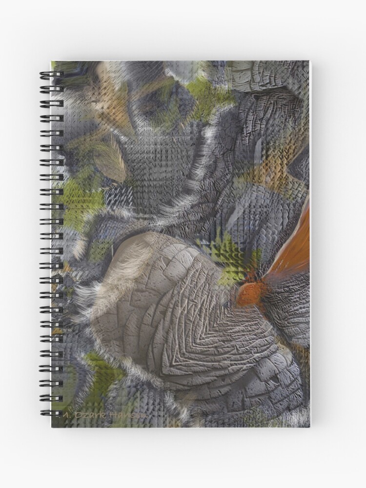 Thumbnail 1 of 3, Journal, Blue Slate Abstract designed and sold by OzarkAkerzFarm.