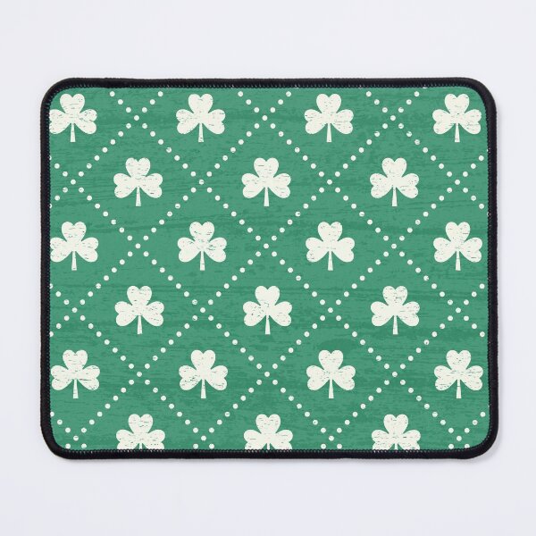 Item preview, Shamrock On! - Emerald Green Background designed and sold by Daisy Beatrice.