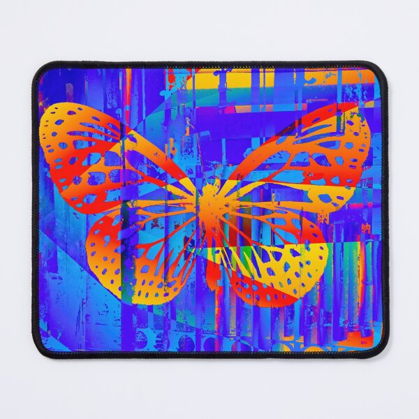 Item preview, Caged Butterfly Code Red Environmental art work designed and sold by EdwardMonet.