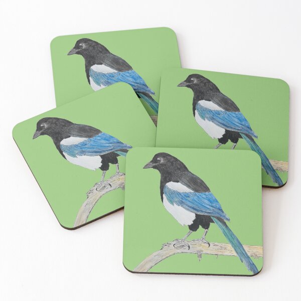 Item preview, Magpie designed and sold by abirdtoldme.