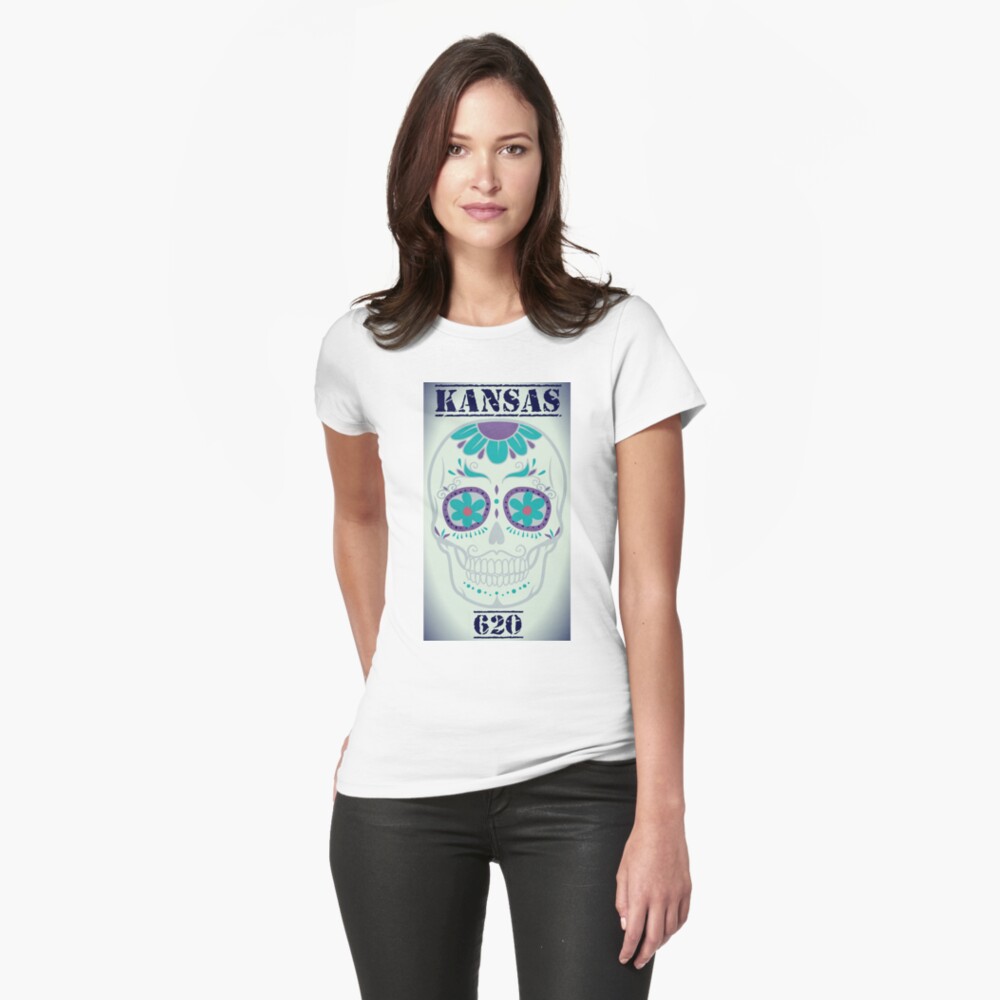 Item preview, Fitted T-Shirt designed and sold by kinkatstyle.