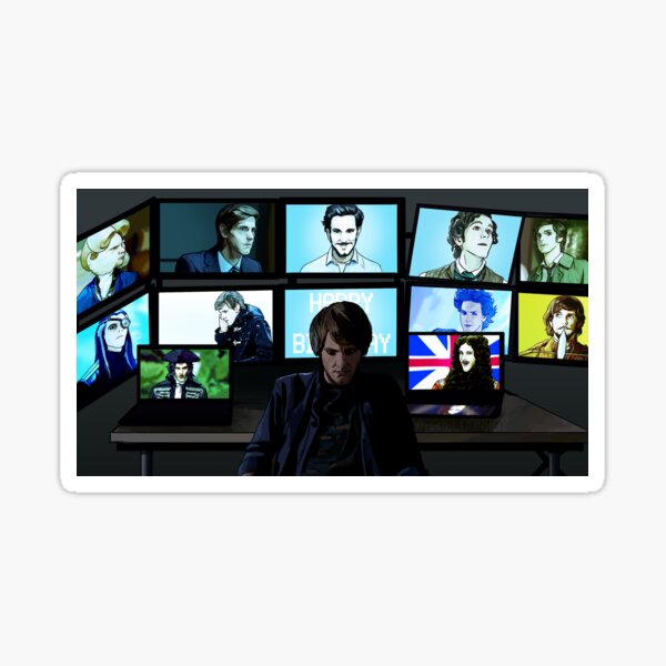 &ldquo;Happy Birthday Mathew Baynton&rdquo; Sticker for Sale by Quixilvrr | Redbubble