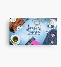 consulting detective Metal Print