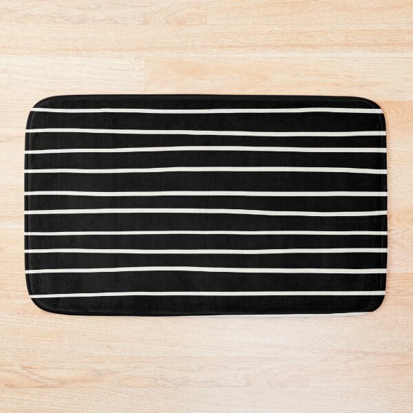Artikelvorschau, Black and Cream Hand Drawn Horizontal Line Pattern Pairs 2022 Popular Colour Twinkle Twinkle 0355 entworfen und verkauft von ColorOfTheYears.