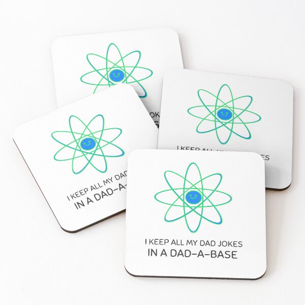 Item preview, I KEEP ALL MY DAD JOKES IN A DAD-A-BASE. T-SHIRT/STICKER designed and sold by BestCoolStuff.