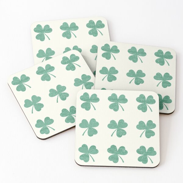 Item preview, Dancing Shamrocks on Cream Background designed and sold by Daisy Beatrice.